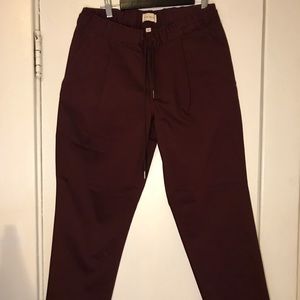 Club Monaco Maroon Pants